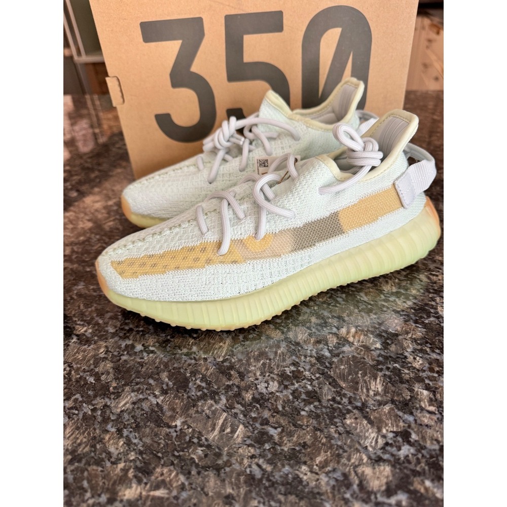 Adidas Yeezy Boost 350 V2 Hyperspace EG7491 Mens 6.5 Sneakers Mint Blue Gum